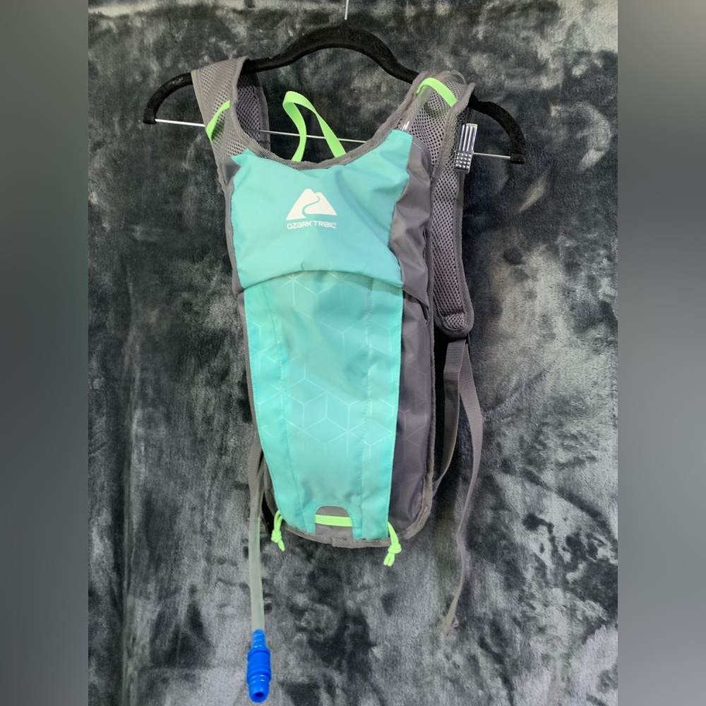 Ozark Trail Teal and Gray Hydration Backpack